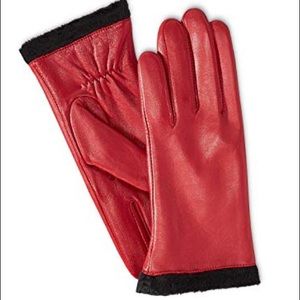 Charter Club Leather Gloves
